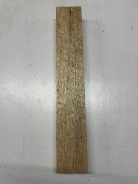 1 Piece, Flame White Limba Guitar Neck Blank 24"x4"x2-3/4"#6735 - Exotic Wood Zone