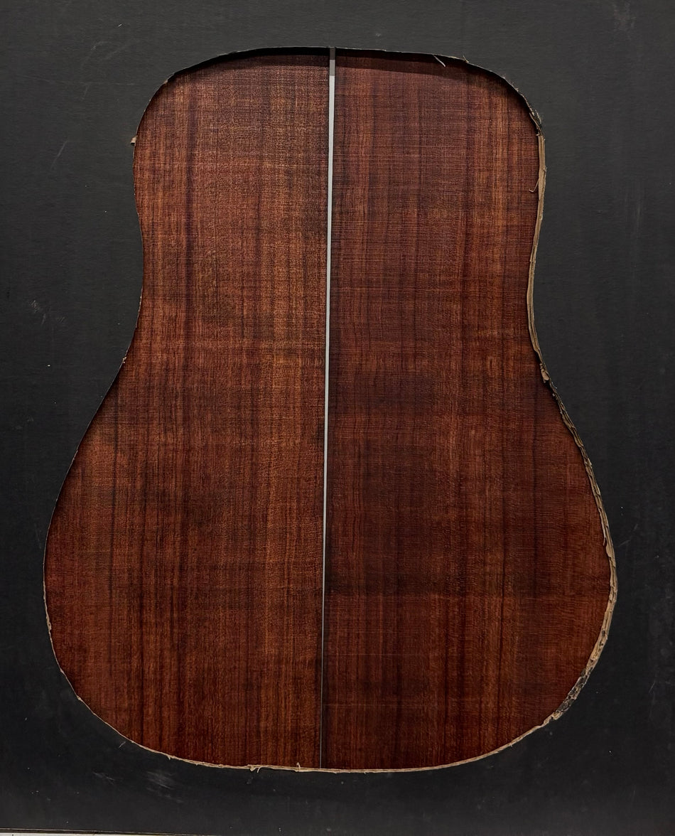 Purpleheart Dreadnought Guitar Back & Side Set #115