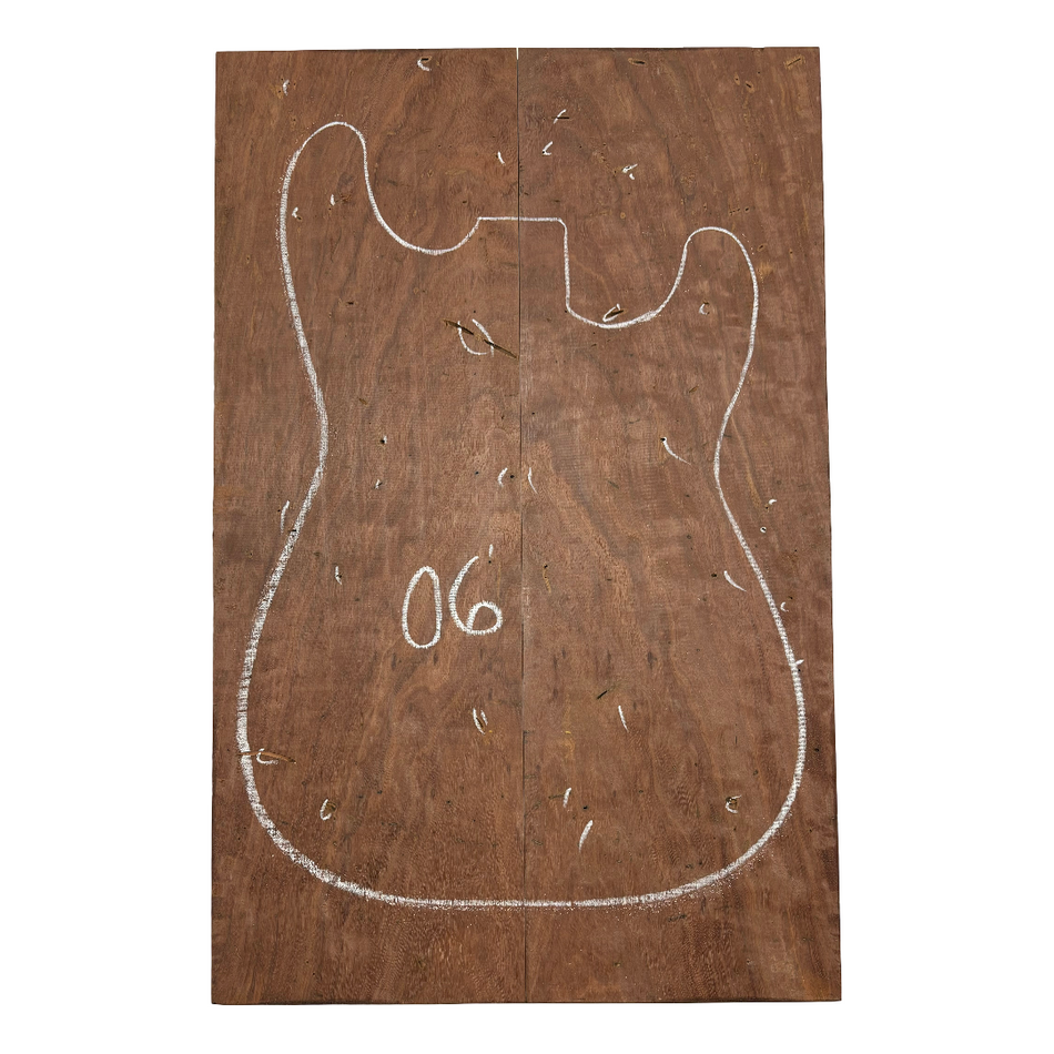 Juego de fondo y aros de guitarra de grado AAAA Dreadnought de palisandro de la India Oriental #61 