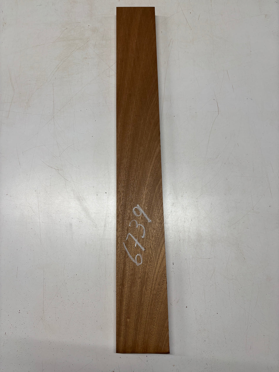 1 Piece, Sapele Guitar Neck Blank 36"x4-1/2"x1-1/8"#6739 - Exotic Wood Zone