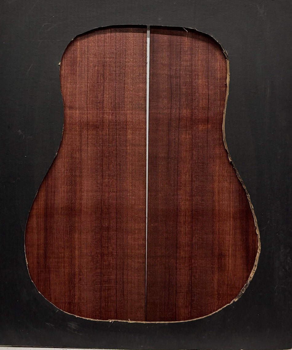 Purpleheart Dreadnought Guitar Back & Side Set #116