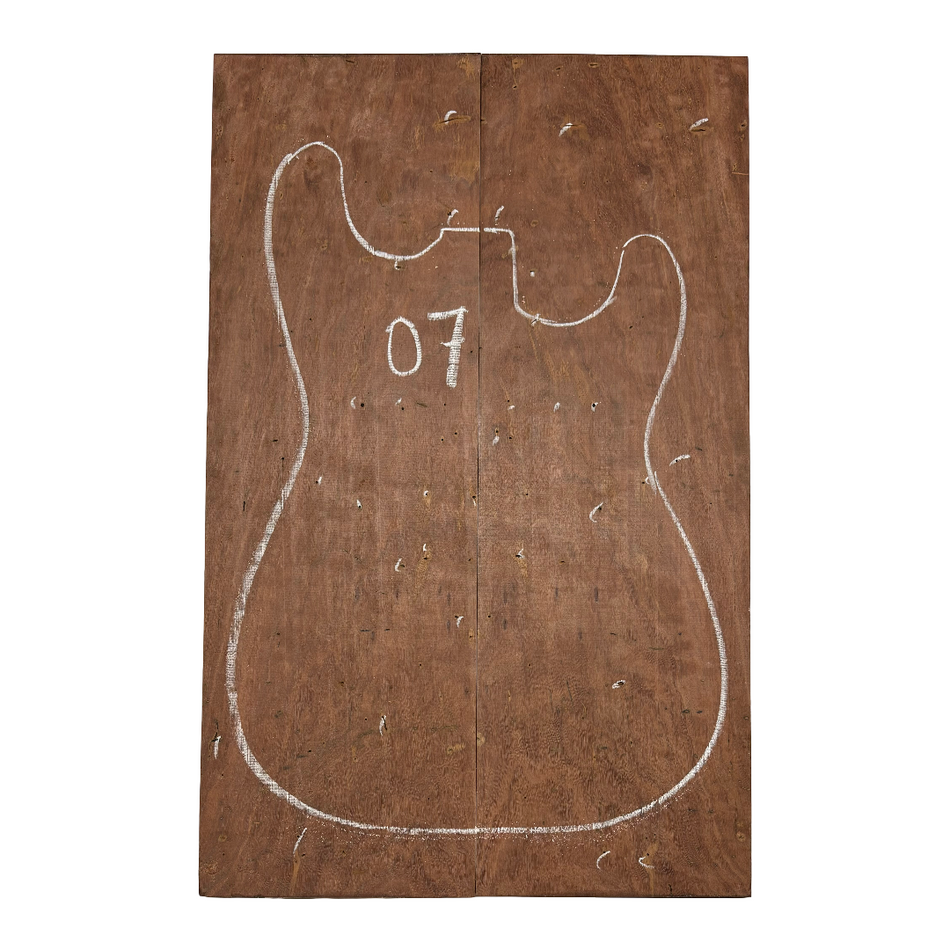 Juego de fondo y aros de guitarra de grado AAAA Dreadnought de palisandro de la India Oriental #61 