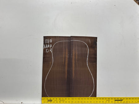 East Indian Rosewood Dreadnought AAAA Grade Guitar Back & Side Set #1070 - Exotic Wood Zone