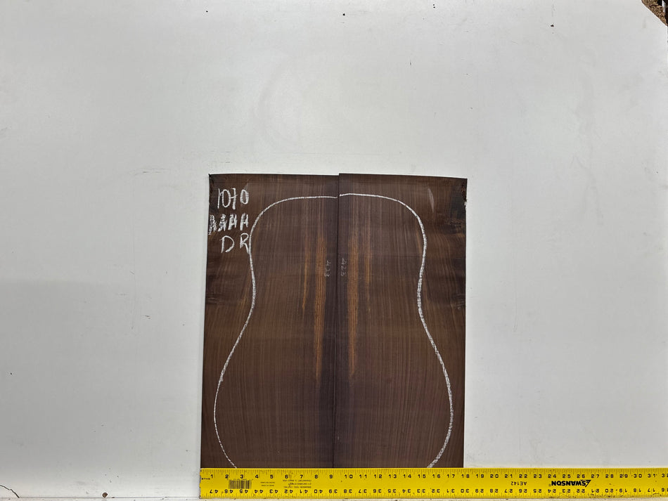 East Indian Rosewood Dreadnought AAAA Grade Guitar Back & Side Set #1070 - Exotic Wood Zone