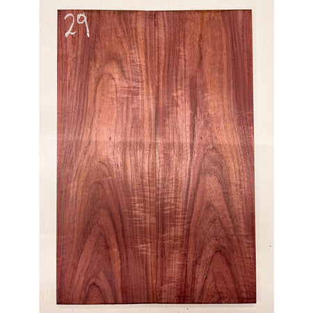 Flame Purpleheart Bookmatched Guitar Drop Tops 21" x 7" x 1/4" #29 - Exotic Wood Zone - Buy online Across USA 