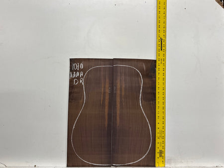 East Indian Rosewood Dreadnought AAAA Grade Guitar Back & Side Set #1070 - Exotic Wood Zone