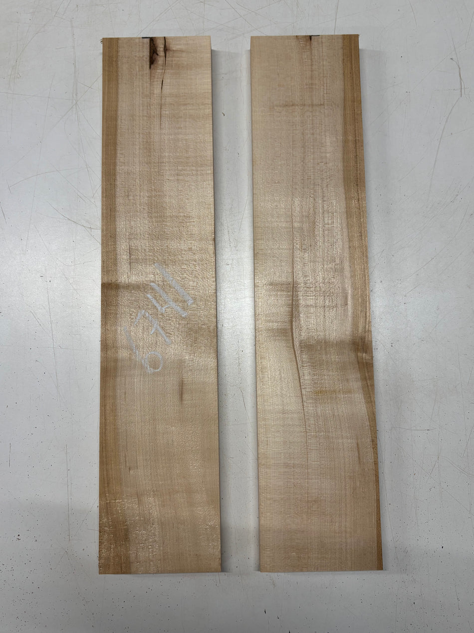 2 Pack, Hard Maple Thin Stock Lumber 23"x4-7/8"x1"#6741