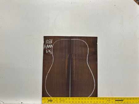 East Indian Rosewood Dreadnought AAAA Grade Guitar Back & Side Set #1071 - Exotic Wood Zone