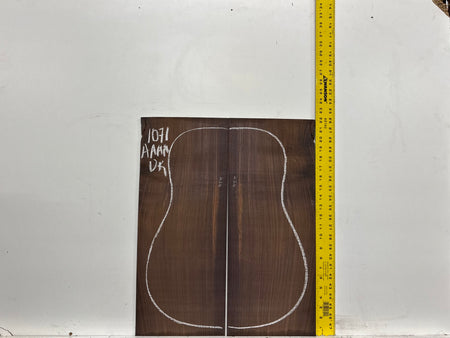 East Indian Rosewood Dreadnought AAAA Grade Guitar Back & Side Set #1071 - Exotic Wood Zone
