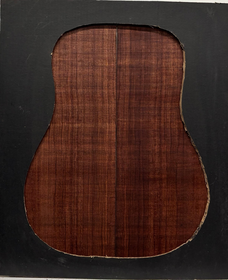 Purpleheart Dreadnought Guitar Back & Side Set #118