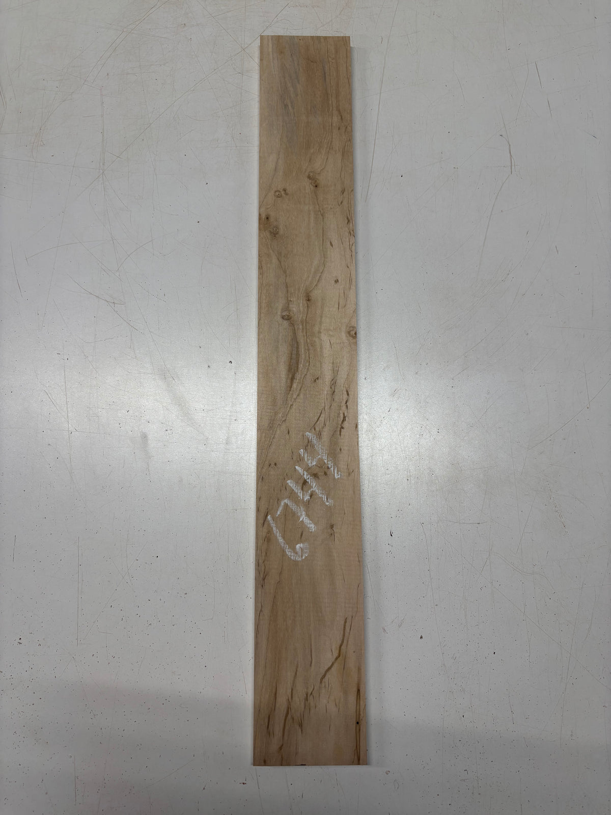 1 Piece, Ambrosia Maple Thin Stock Lumber 30"x4"x1/2"#6744 - Exotic Wood Zone