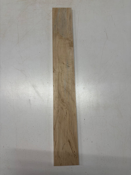 1 Piece, Ambrosia Maple Thin Stock Lumber 30"x4"x1/2"#6744 - Exotic Wood Zone