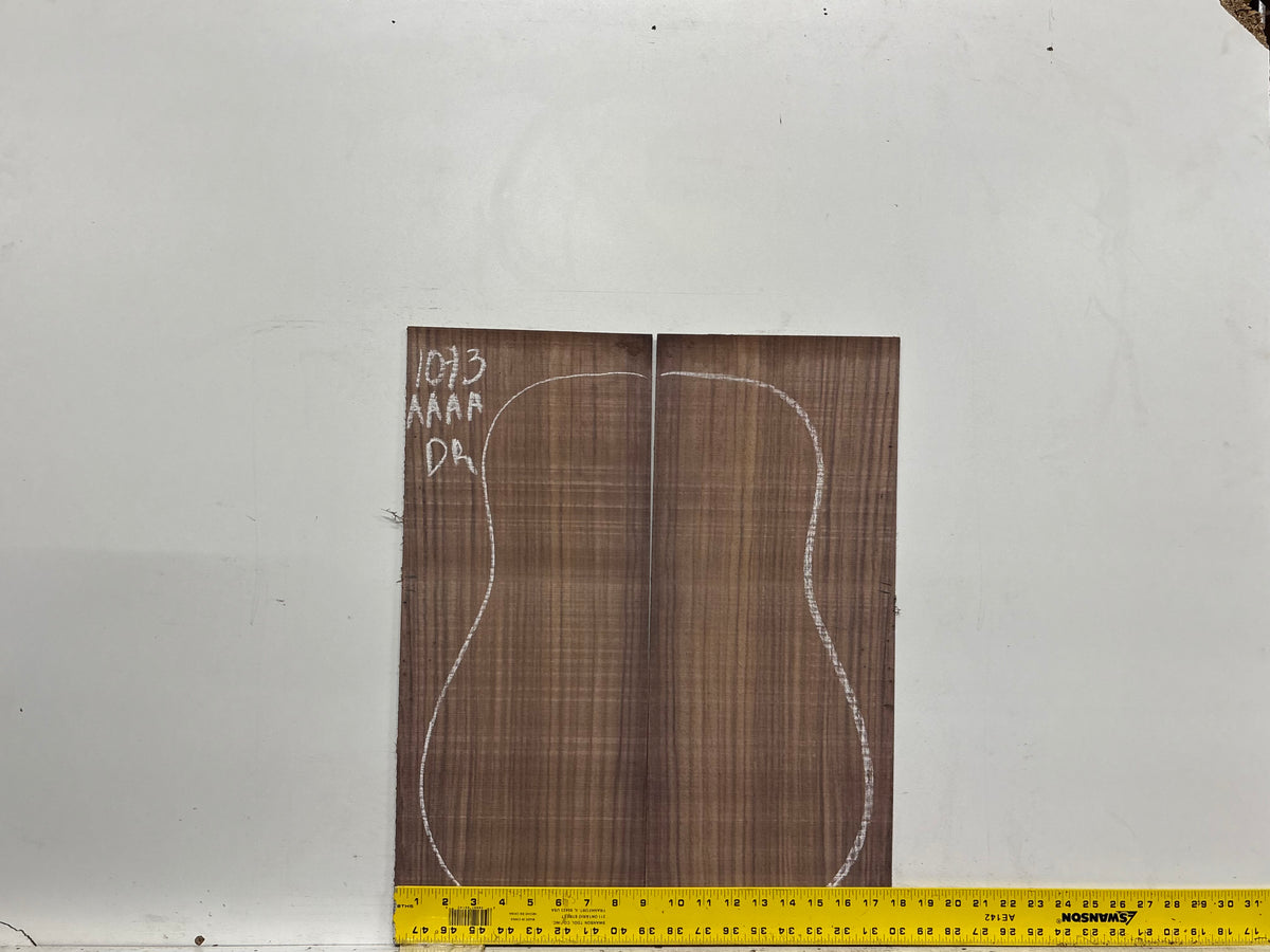 East Indian Rosewood Dreadnought AAAA Grade Guitar Back & Side Set #1073 - Exotic Wood Zone