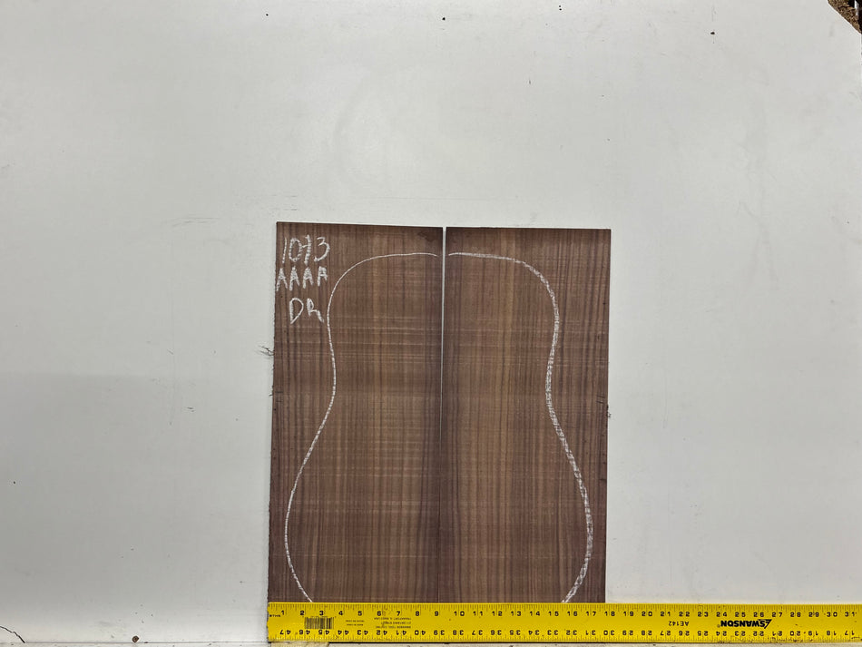 East Indian Rosewood Dreadnought AAAA Grade Guitar Back & Side Set #1073 - Exotic Wood Zone