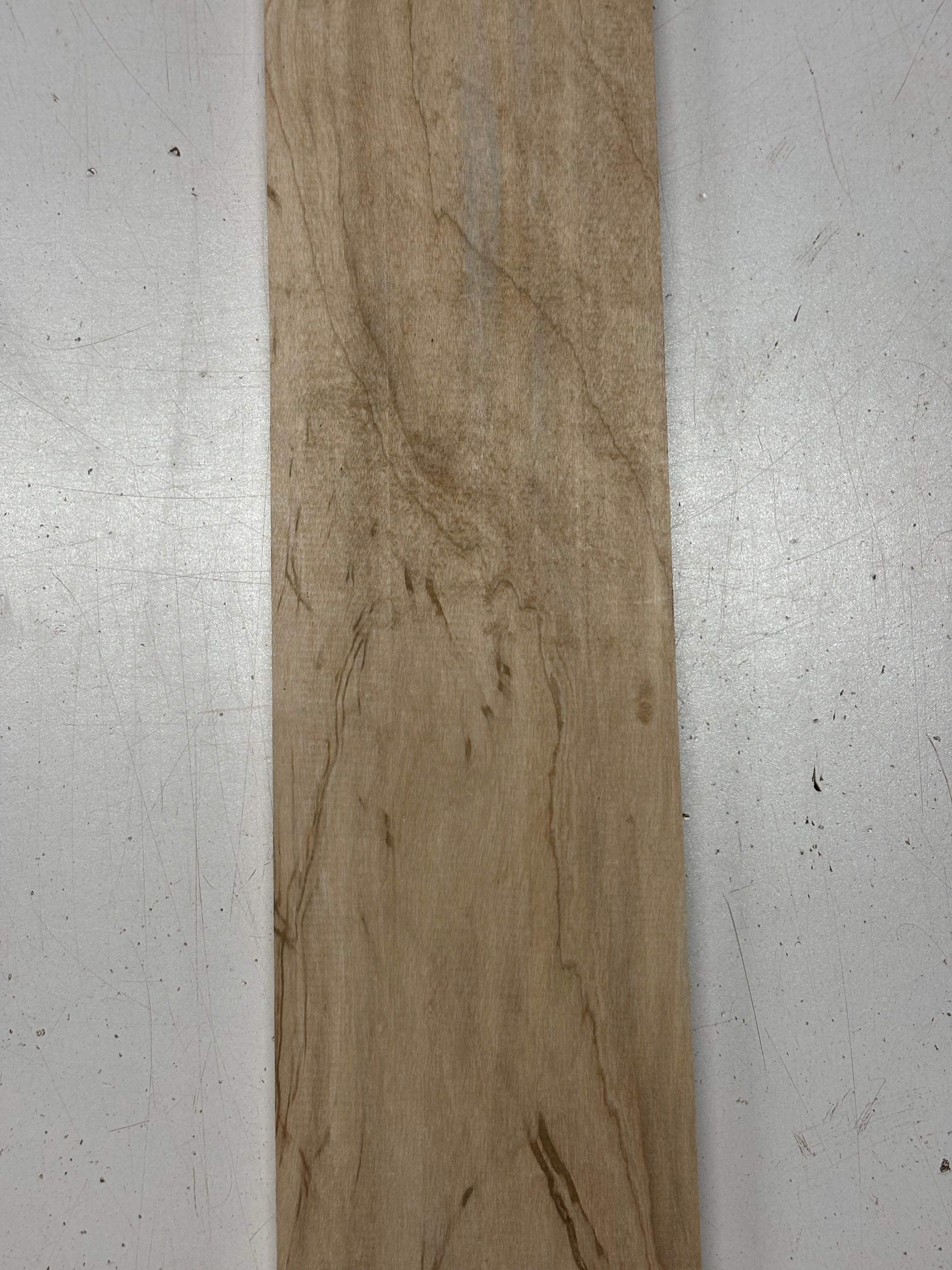 1 Piece, Ambrosia Maple Thin Stock Lumber 30"x4"x1/2"#6744 - Exotic Wood Zone