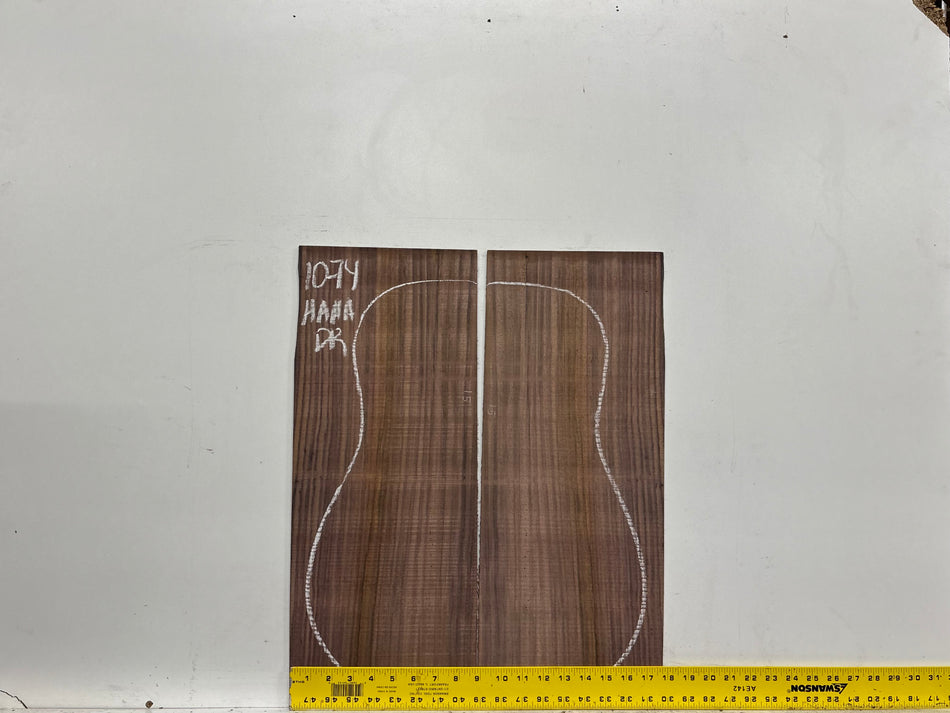 East Indian Rosewood Dreadnought AAAA Grade Guitar Back & Side Set #1074 - Exotic Wood Zone