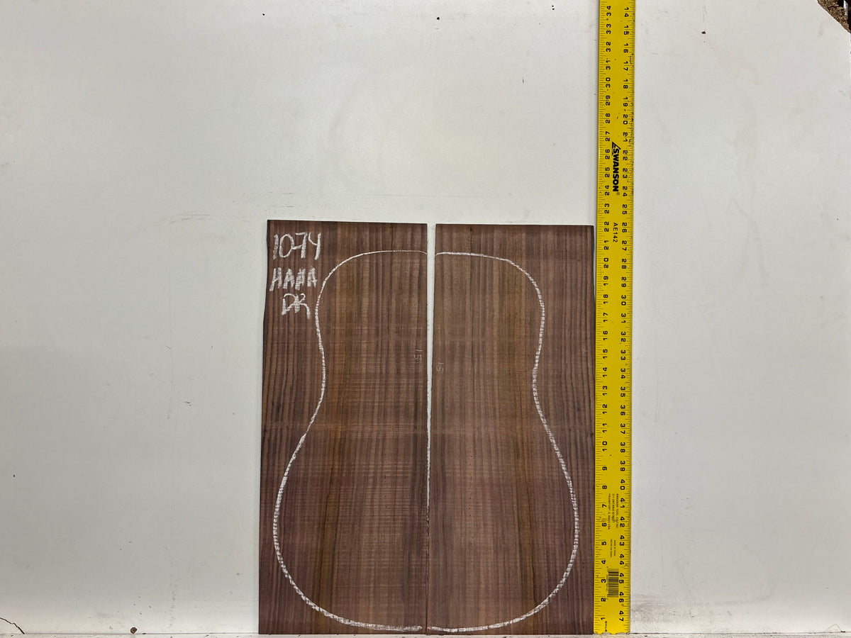 East Indian Rosewood Dreadnought AAAA Grade Guitar Back & Side Set #1074 - Exotic Wood Zone
