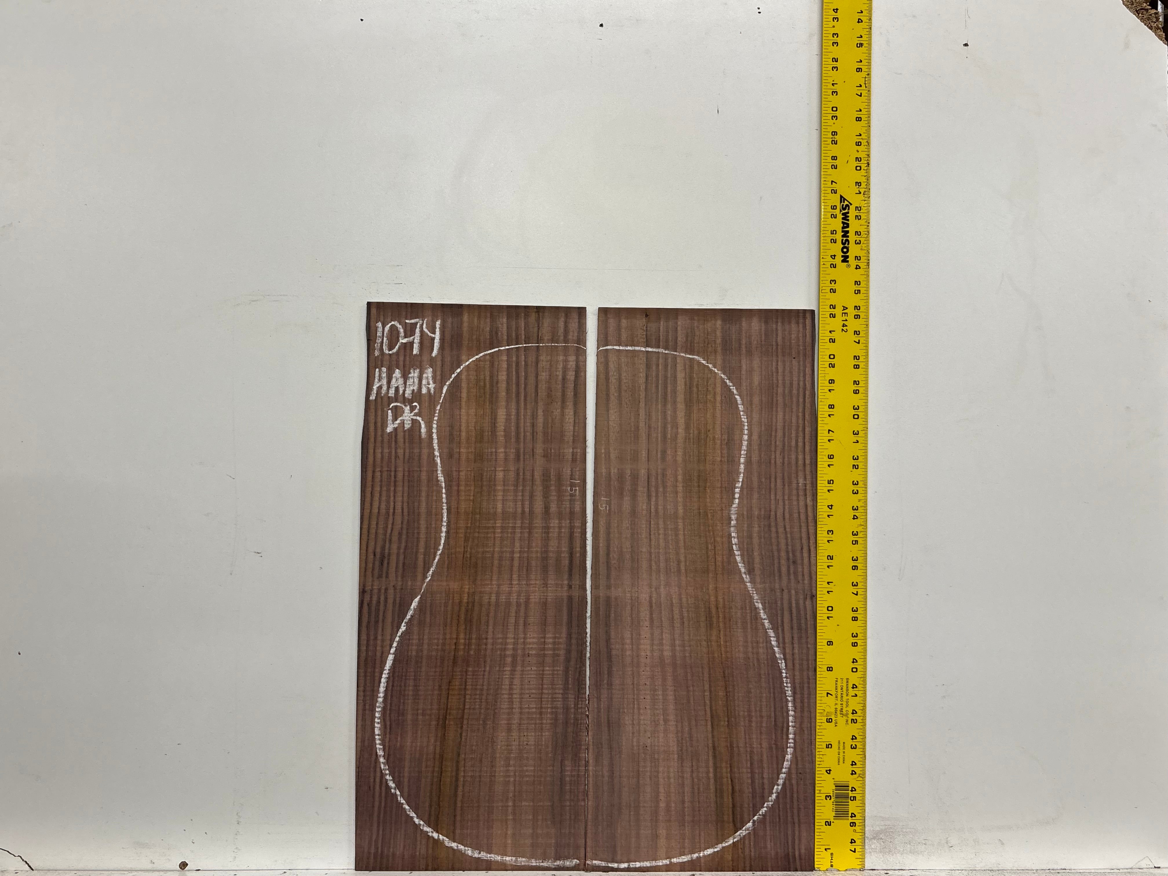 East Indian Rosewood Dreadnought AAAA Grade Guitar Back & Side Set #1074 - Exotic Wood Zone