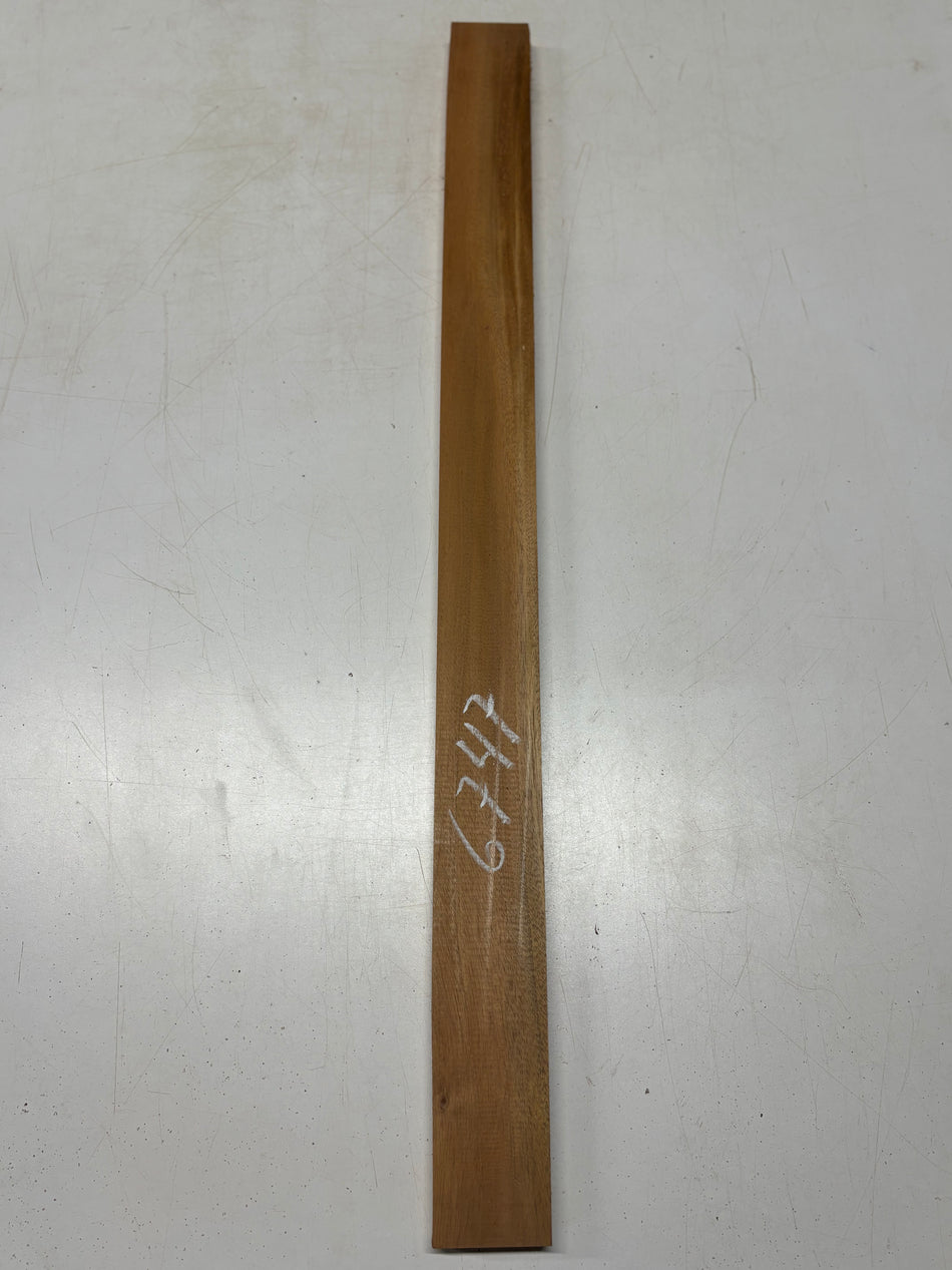 1 Piece, Mahogany Thin Stock Lumber 37"x2-3/4"x3/4"#6747