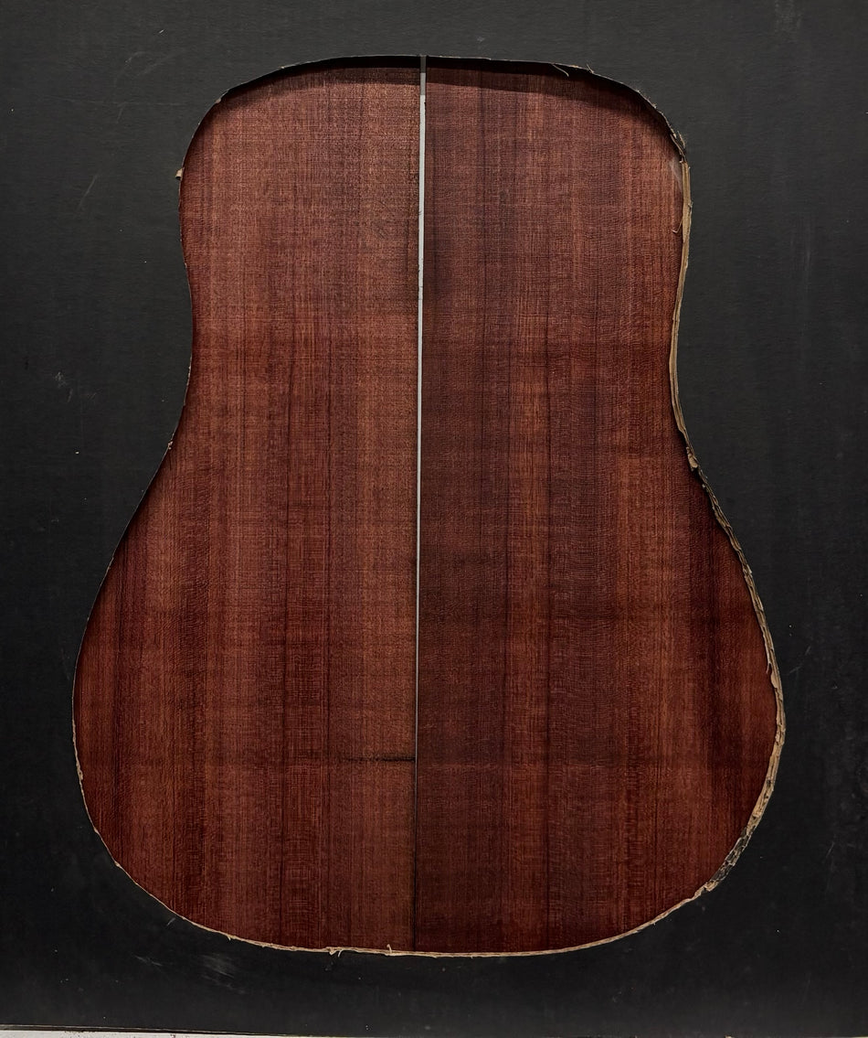 Purpleheart Dreadnought Guitar Back & Side Set #120