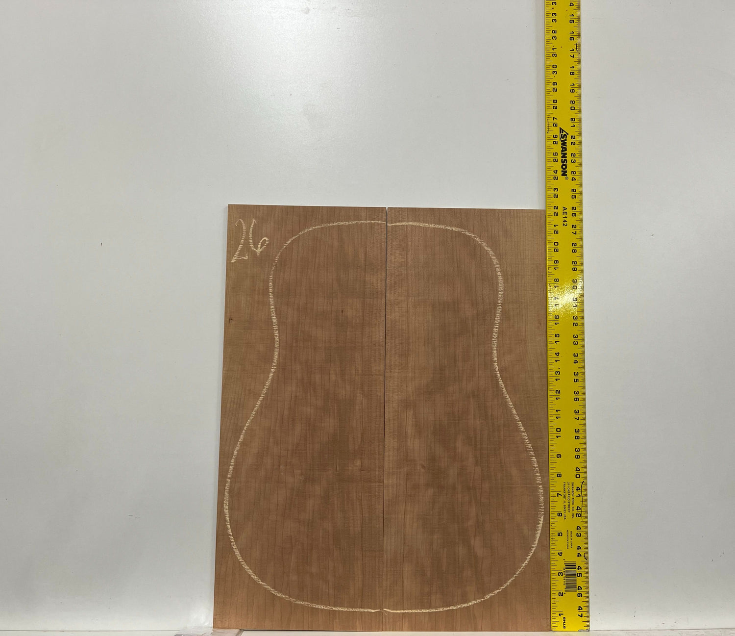 Cherry Dreadnought Guitar Back And Side Sets 