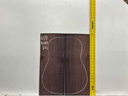 East Indian Rosewood Dreadnought AAAA Grade Guitar Back & Side Set #1079 - Exotic Wood Zone