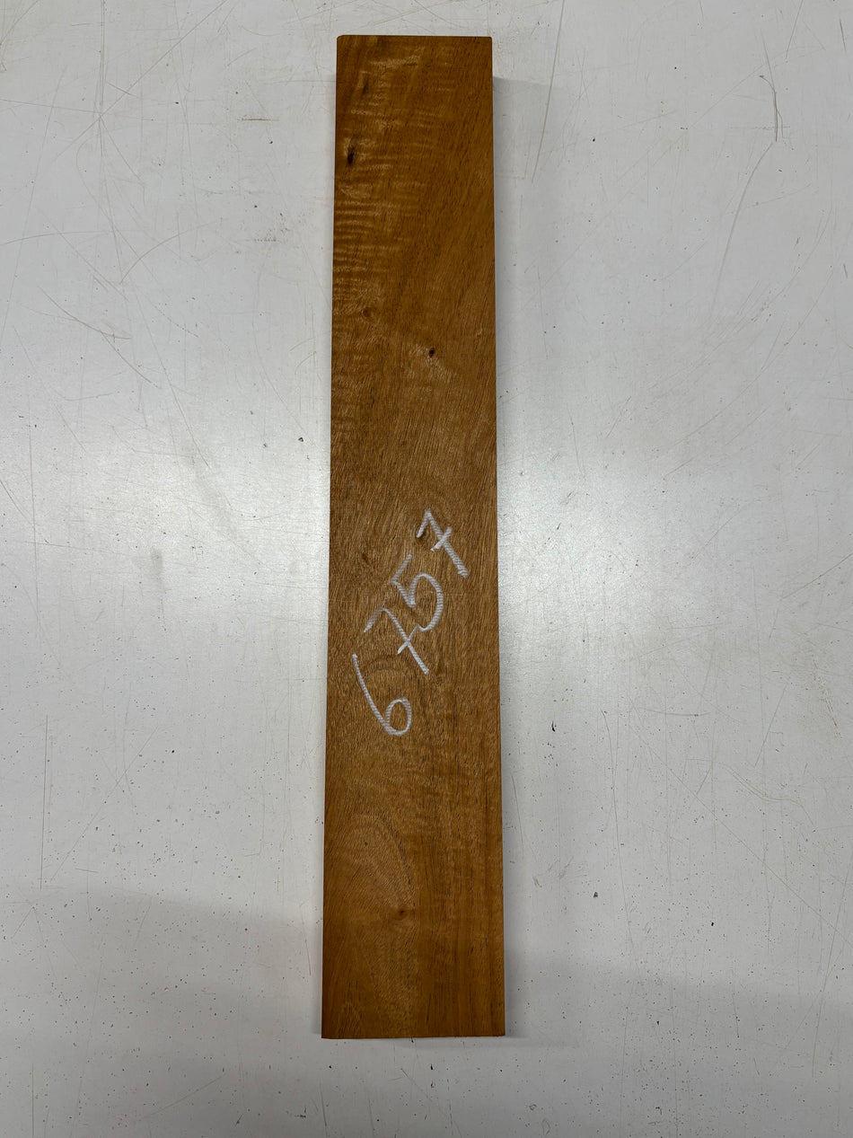 1 Piece, Flame Honduras Mahogany Lumber Board Blank  24"x4"x1-3/8"#6757