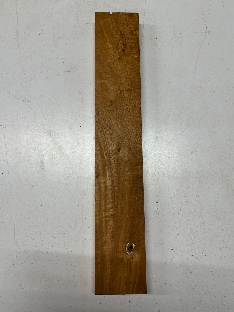 1 Piece, Flame Honduras Mahogany Lumber Board Blank  24"x4"x1-3/8"#6757