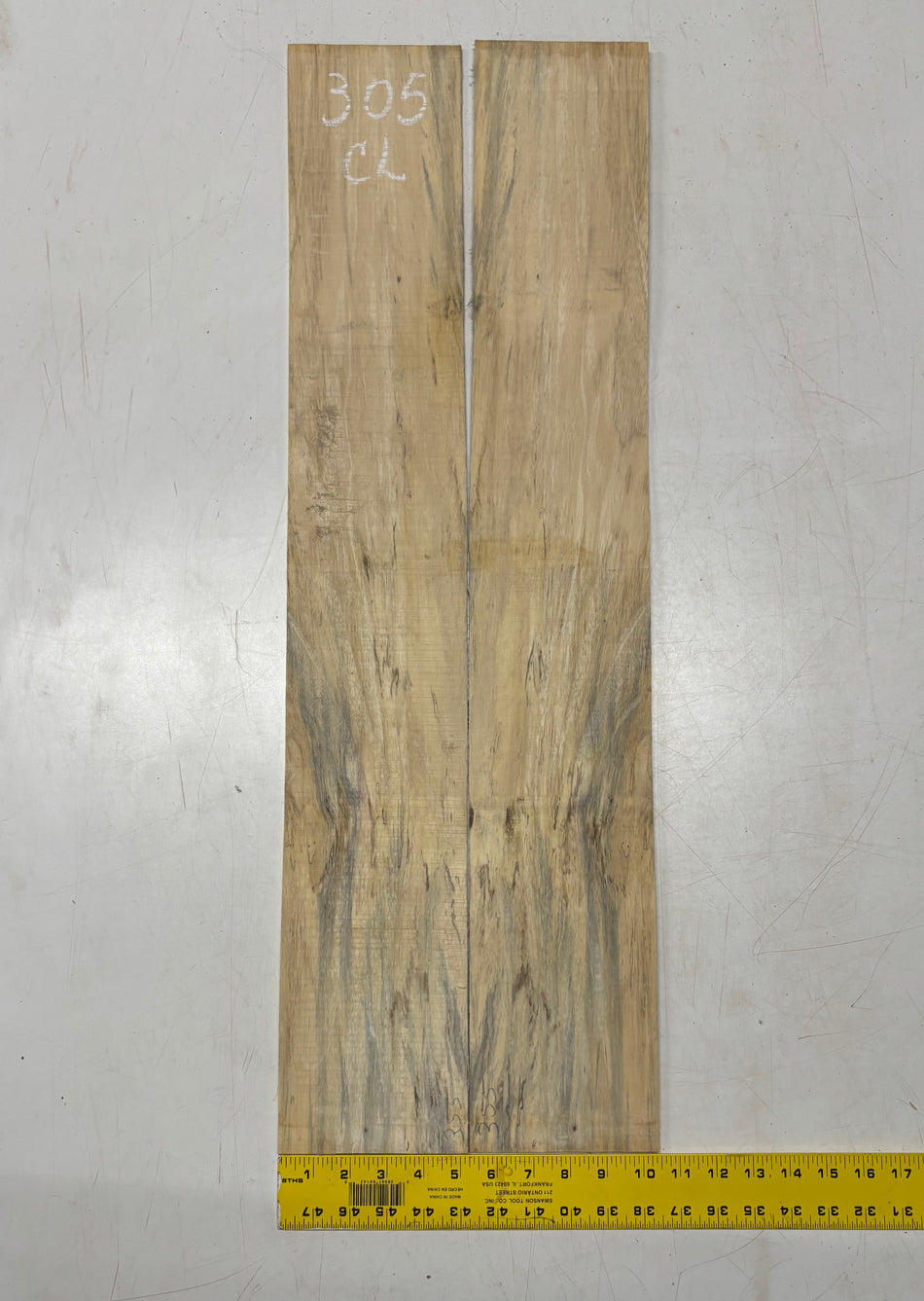Pack of 5, Spalted Tamarind Classical Guitar Side Set