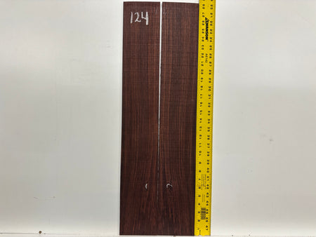 Royal Indian Rosewood Parlor Size (0) Guitar Side Set #124 Exotic Wood Zone 
