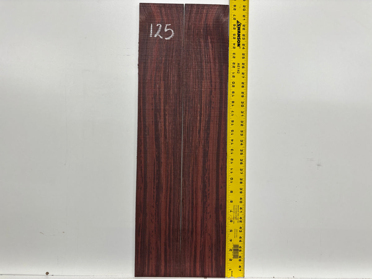 Royal Indian Rosewood Parlor Size (0) Guitar Side Set #125 Exotic Wood Zone 