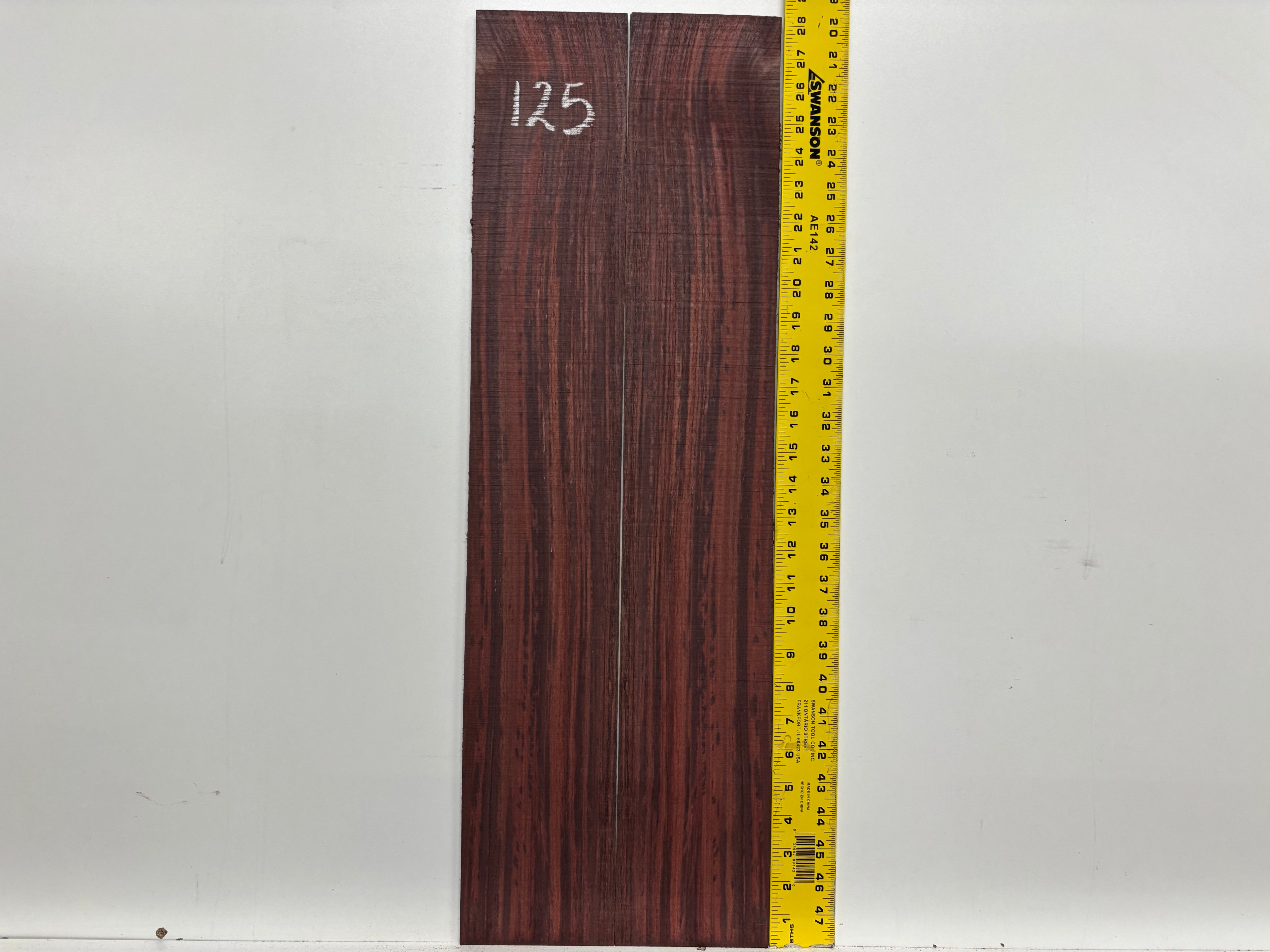 Royal Indian Rosewood Parlor Size (0) Guitar Side Set #125 Exotic Wood Zone 