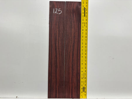 Royal Indian Rosewood Parlor Size (0) Guitar Side Set #125 Exotic Wood Zone 
