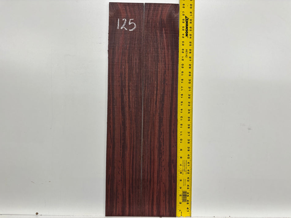 Royal Indian Rosewood Parlor Size (0) Guitar Side Set #125 Exotic Wood Zone 