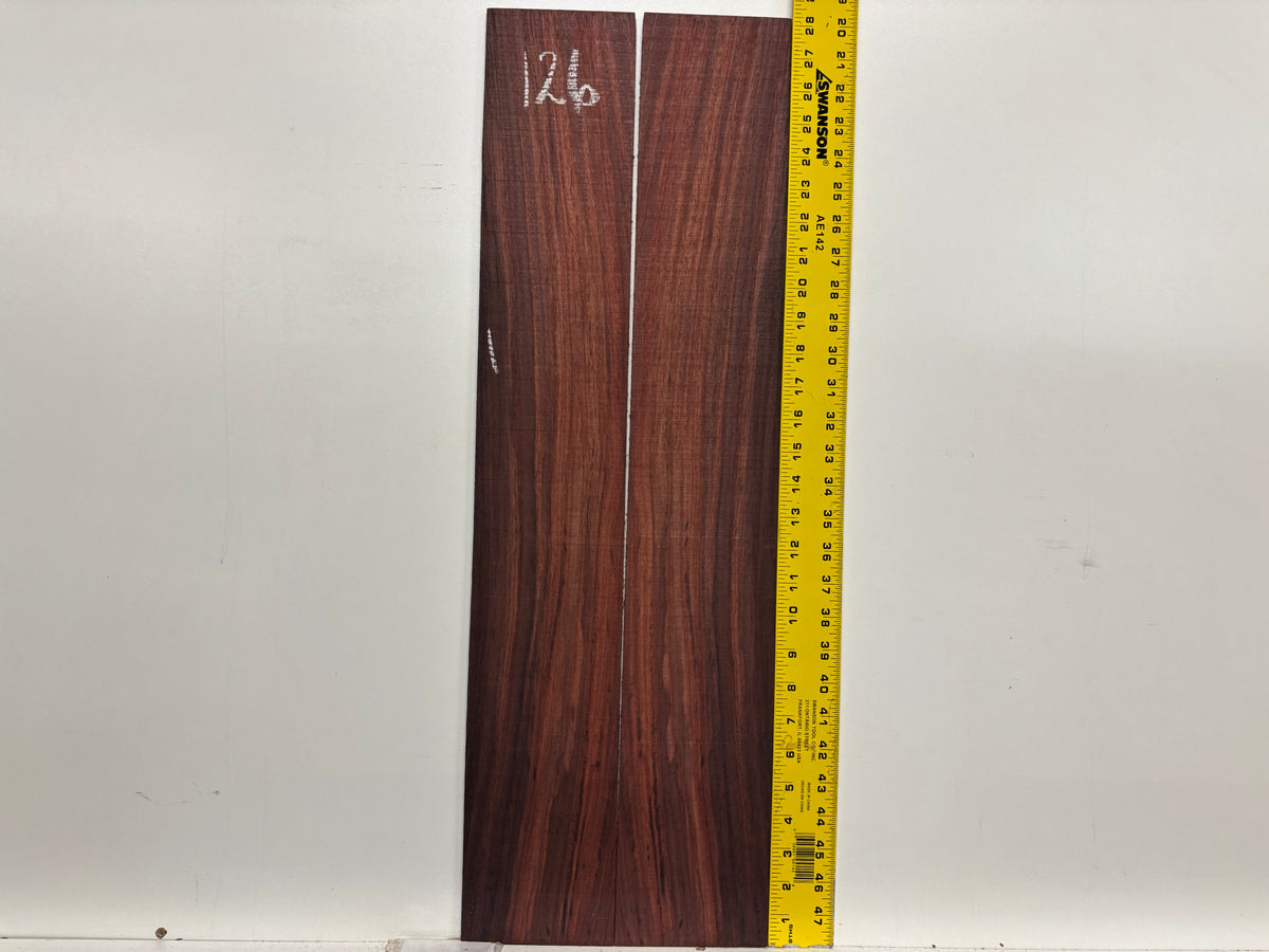 Royal Indian Rosewood Parlor Size (0) Guitar Side Set #126 Exotic Wood Zone 
