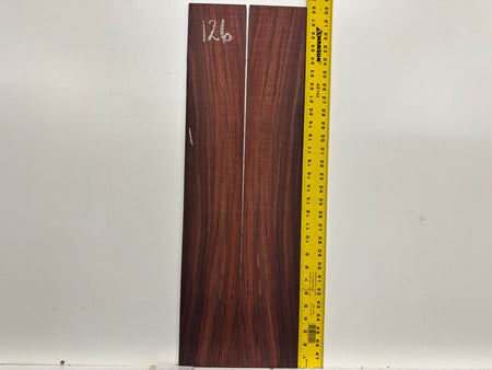 Royal Indian Rosewood Parlor Size (0) Guitar Side Set #126 Exotic Wood Zone 