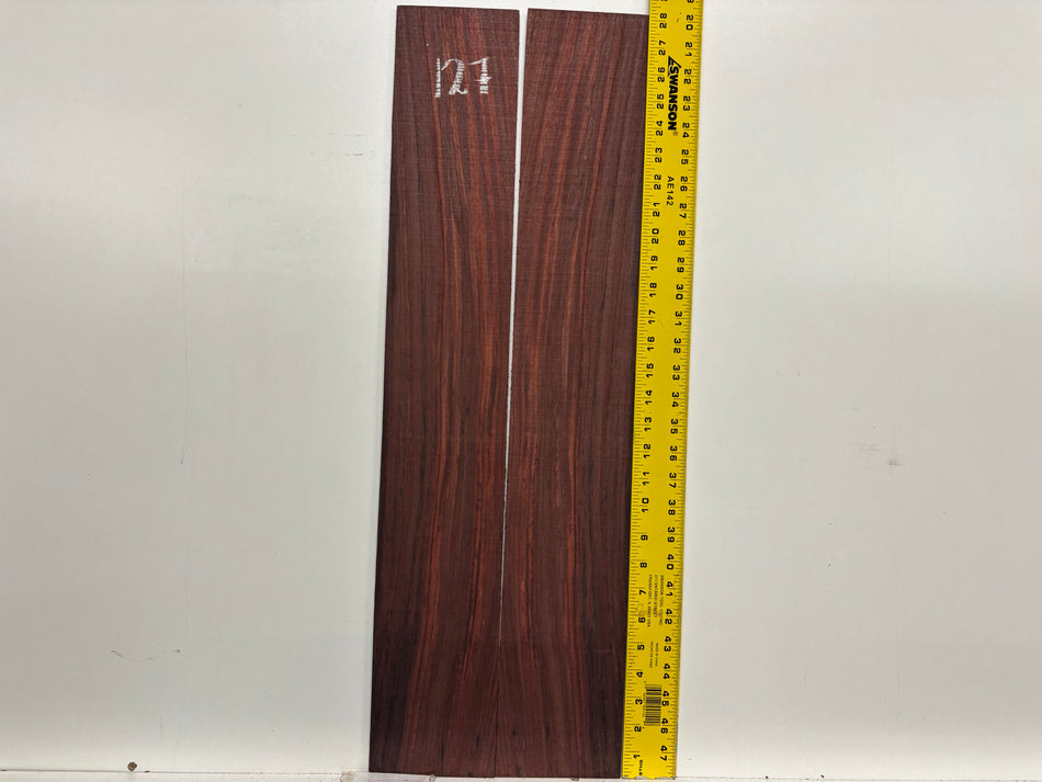 Royal Indian Rosewood Parlor Size (0) Guitar Side Set #127 Exotic Wood Zone 