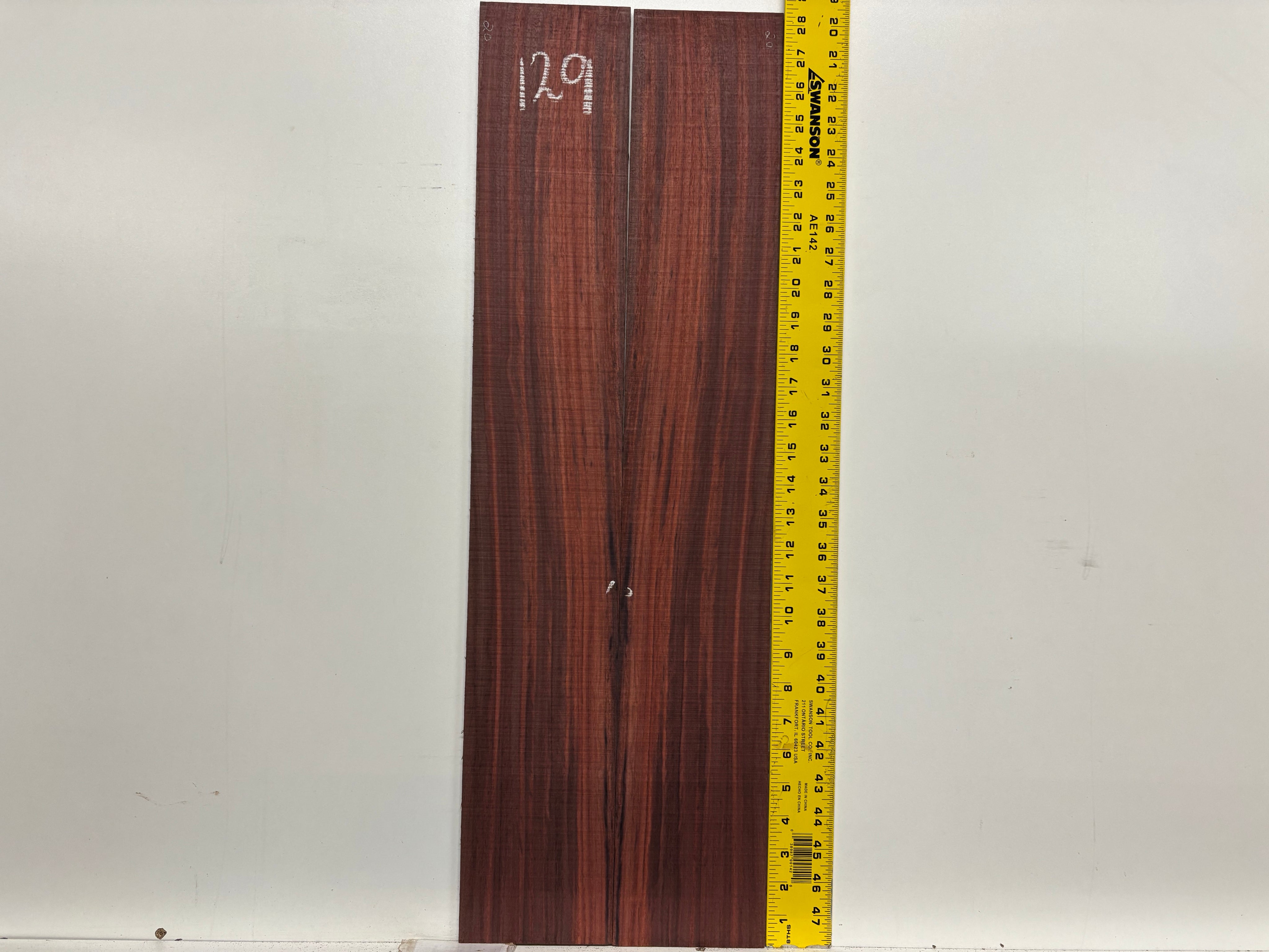 Royal Indian Rosewood Parlor Size (0) Guitar Side Set #129 Exotic Wood Zone 