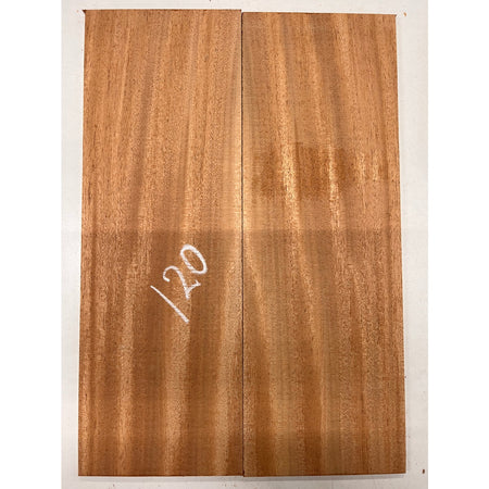 African Mahogany/Khaya Bookmatched Guitar Drop Top 21" x 7-1/4" x 1/4" #120 - Exotic Wood Zone - Buy online Across USA 