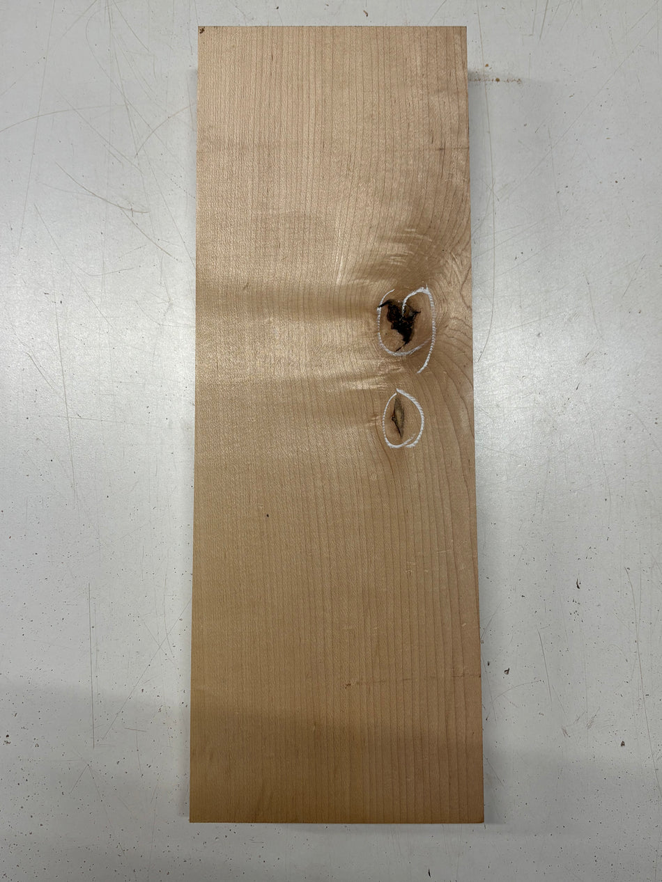 1 Piece, Hard Maple Lumber Board Blank  18-1/2"x6-1/2"x1-7/8" #6763