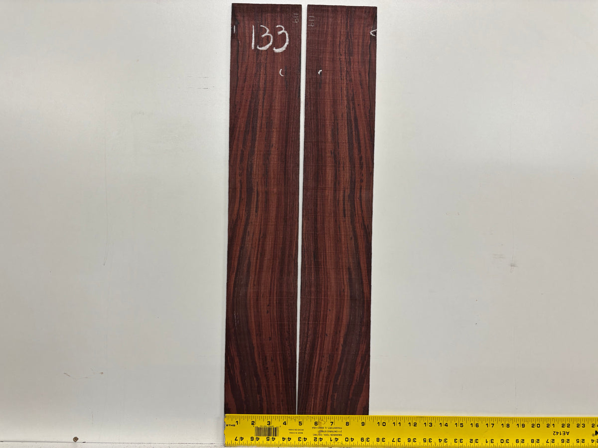 Royal Indian Rosewood Parlor Size (0) Guitar Side Set #133 Exotic Wood Zone 
