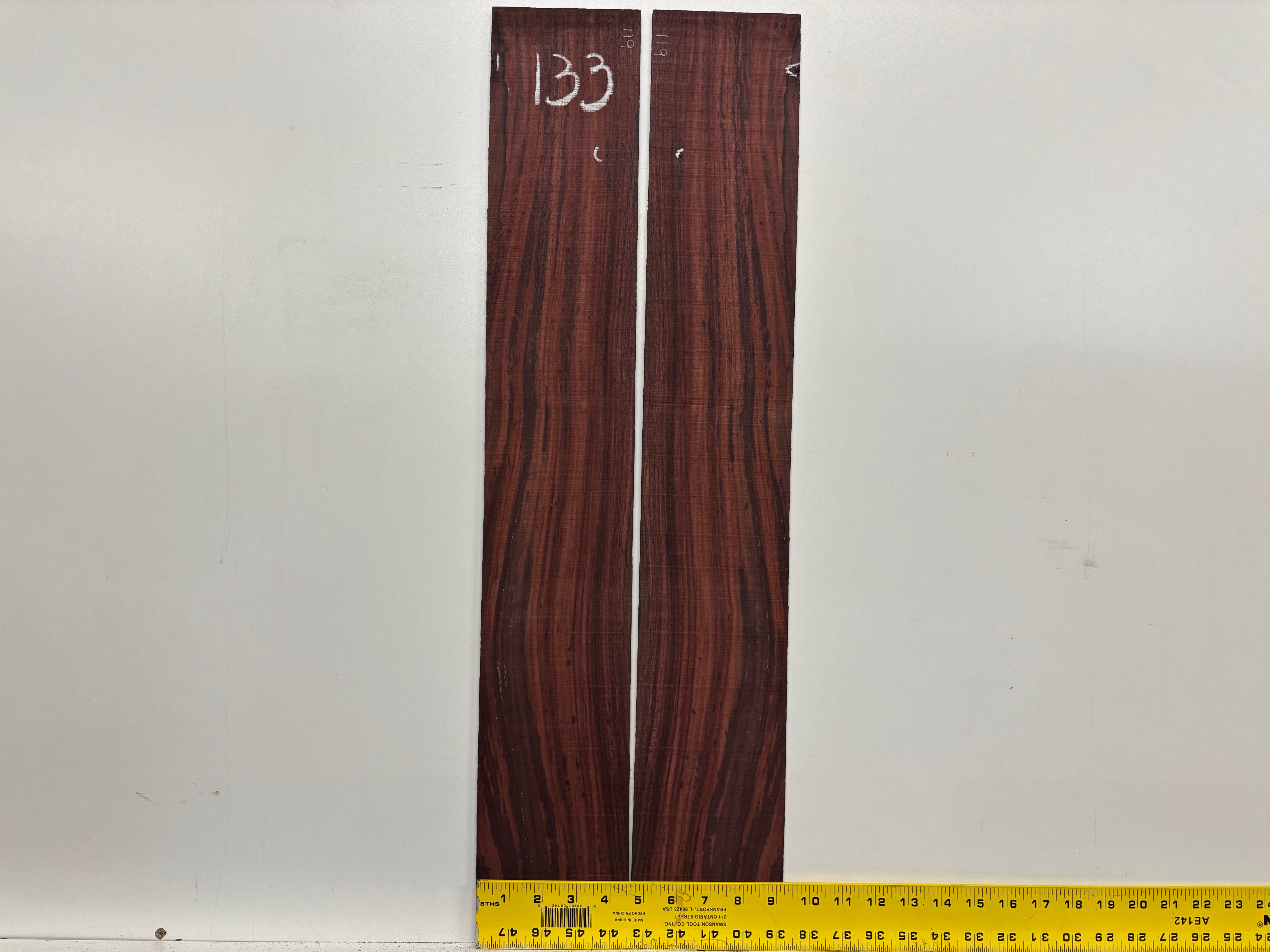 Royal Indian Rosewood Parlor Size (0) Guitar Side Set #133 Exotic Wood Zone 