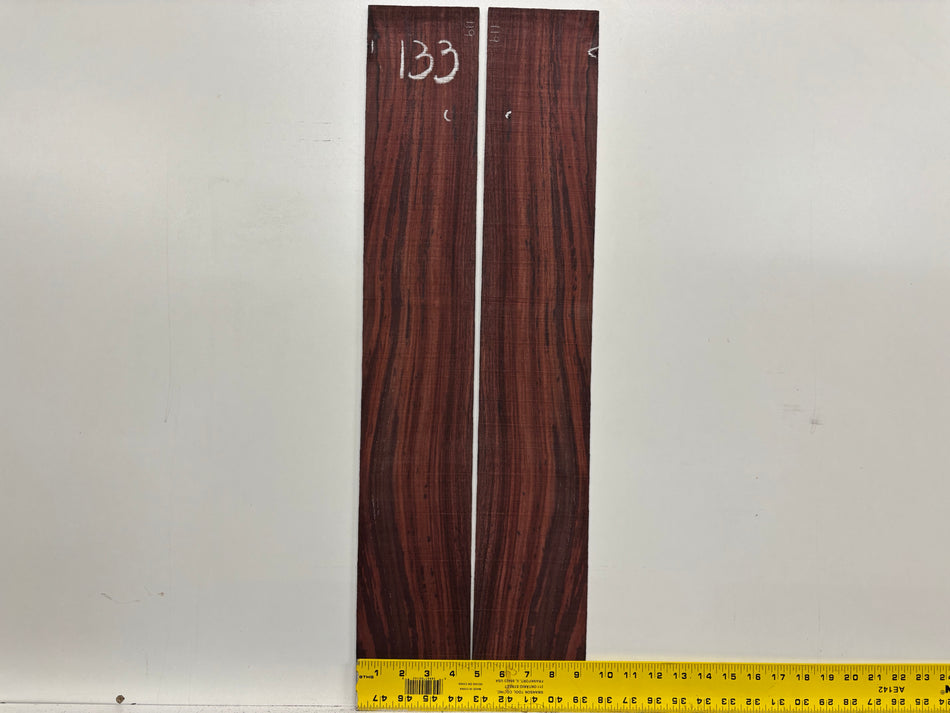 Royal Indian Rosewood Parlor Size (0) Guitar Side Set #133 Exotic Wood Zone 