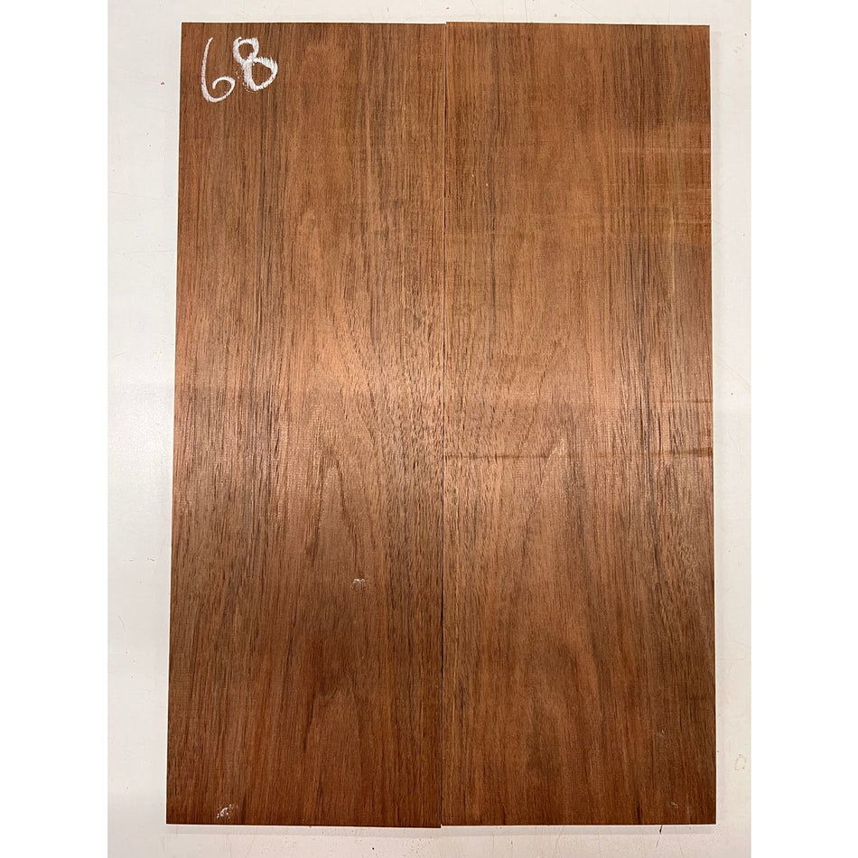 Peruvian Walnut Bookmatched Guitar Drop Top 21" x 7" x 1/4" #68 - Exotic Wood Zone - Buy online Across USA 