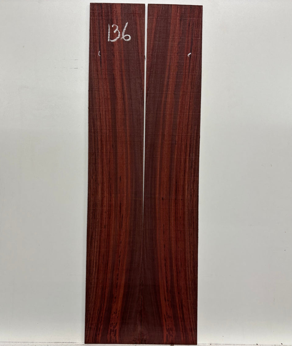 Royal Indian Rosewood Parlor Size (0) Guitar Side Set #136 Exotic Wood Zone 