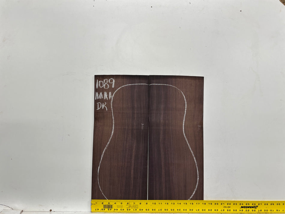 East Indian Rosewood Dreadnought AAAA Grade Guitar Back & Side Set #1089 - Exotic Wood Zone