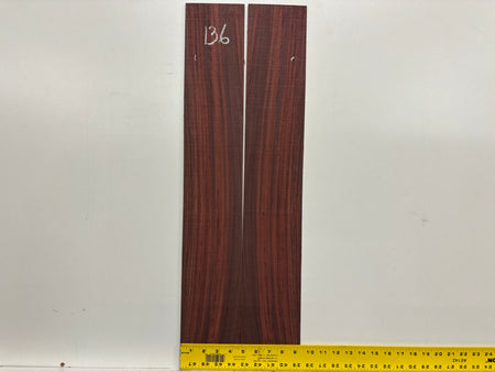 Royal Indian Rosewood Parlor Size (0) Guitar Side Set #136 Exotic Wood Zone 