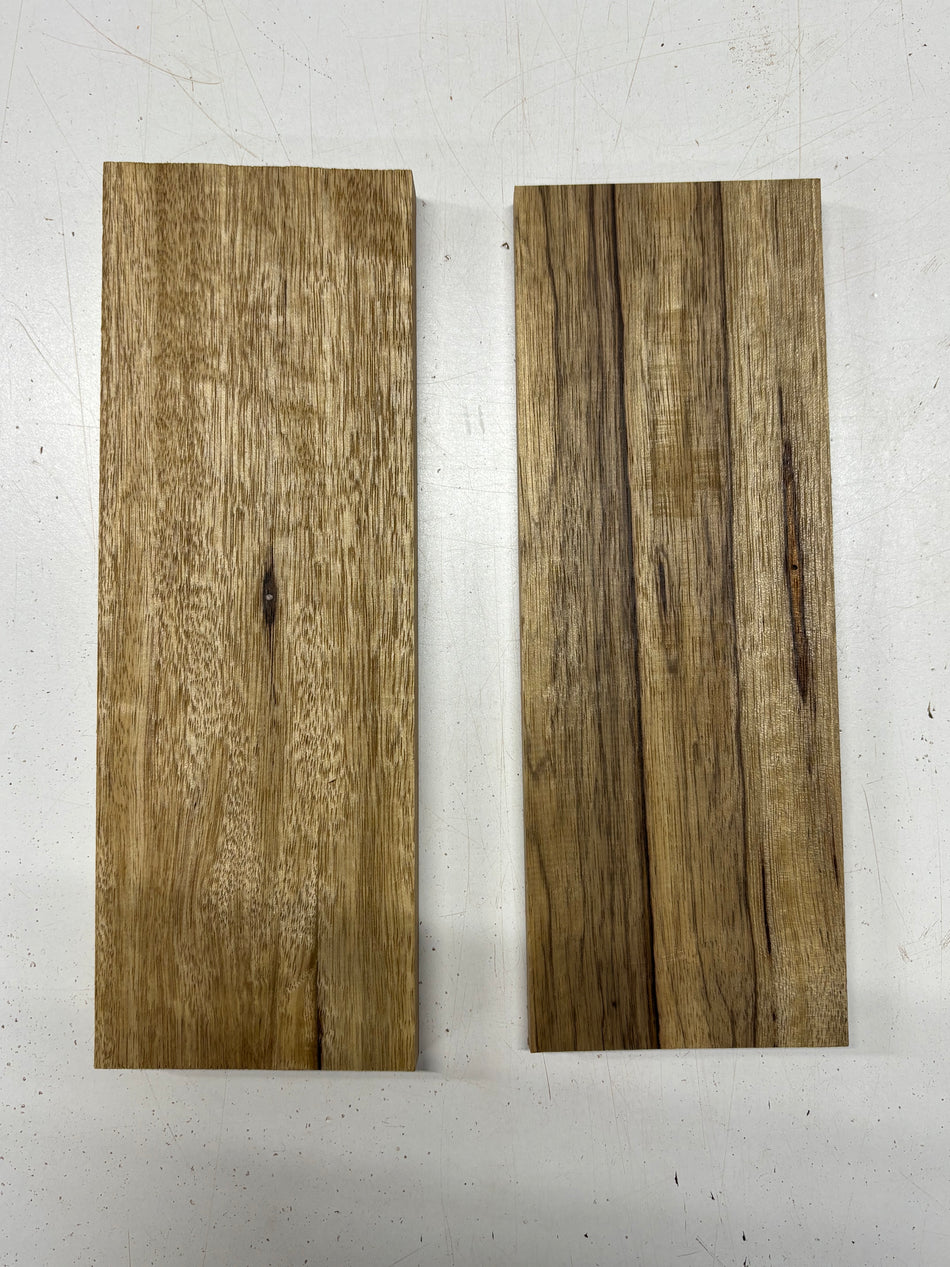 2 Pack, Black Limba Thin Stock Lumber 12-1/2"x4-1/2"x5/8"  , 13"x4-1/2"x7/8"#6766