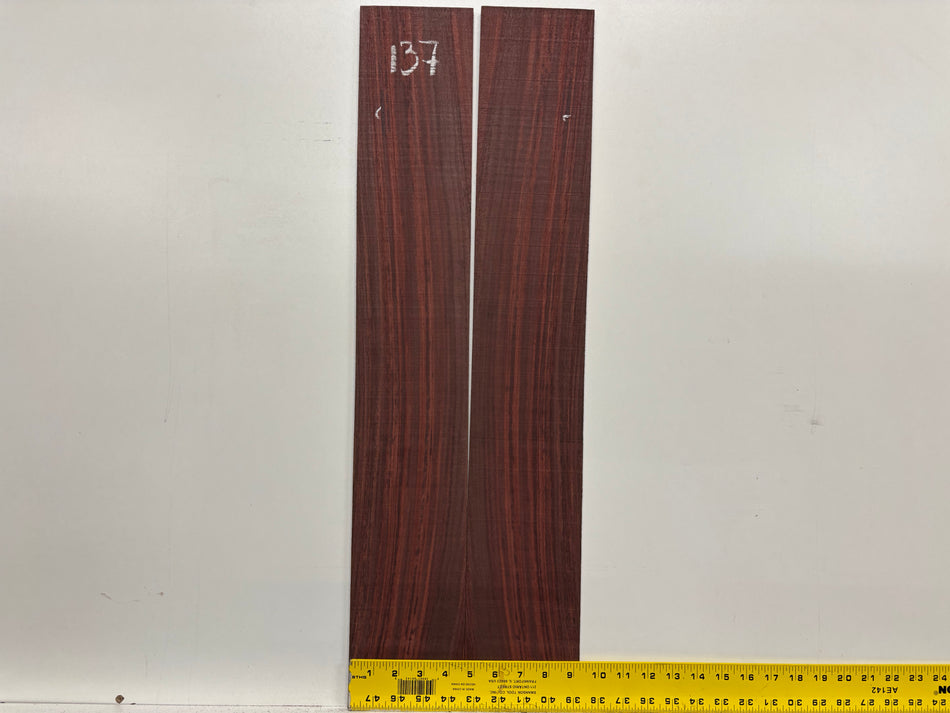 Royal Indian Rosewood Parlor Size (0) Guitar Side Set #137 Exotic Wood Zone 