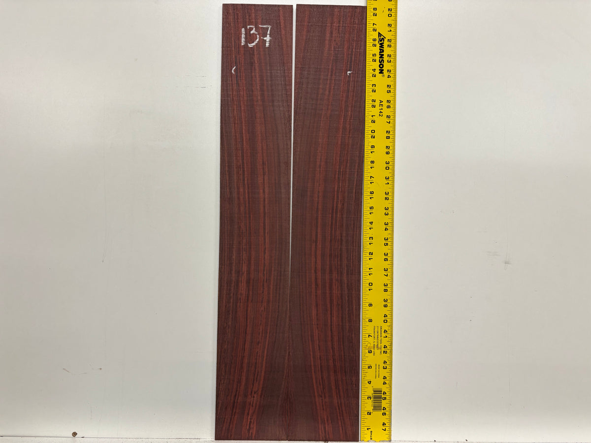 Royal Indian Rosewood Parlor Size (0) Guitar Side Set #137 Exotic Wood Zone 